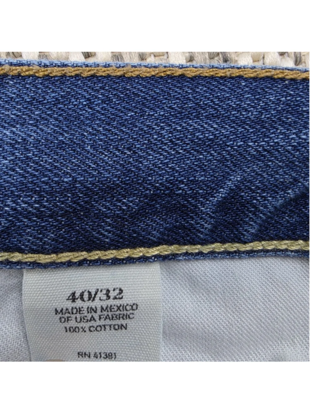 Polo Ralph Lauren Classic Fit 867 Jeans Men’s Size 40x32 Blue Denim Pants